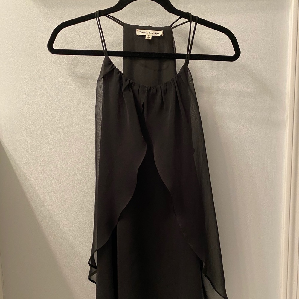 Black cocktail dress